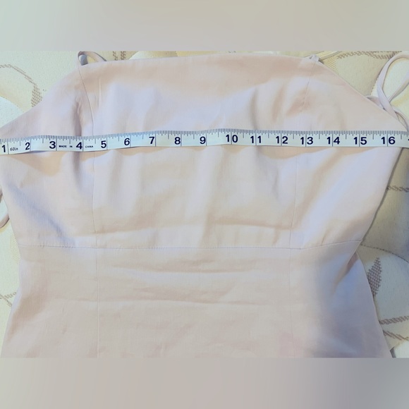 ZARA LINEN BLEND DRESS - Picture 14 of 15